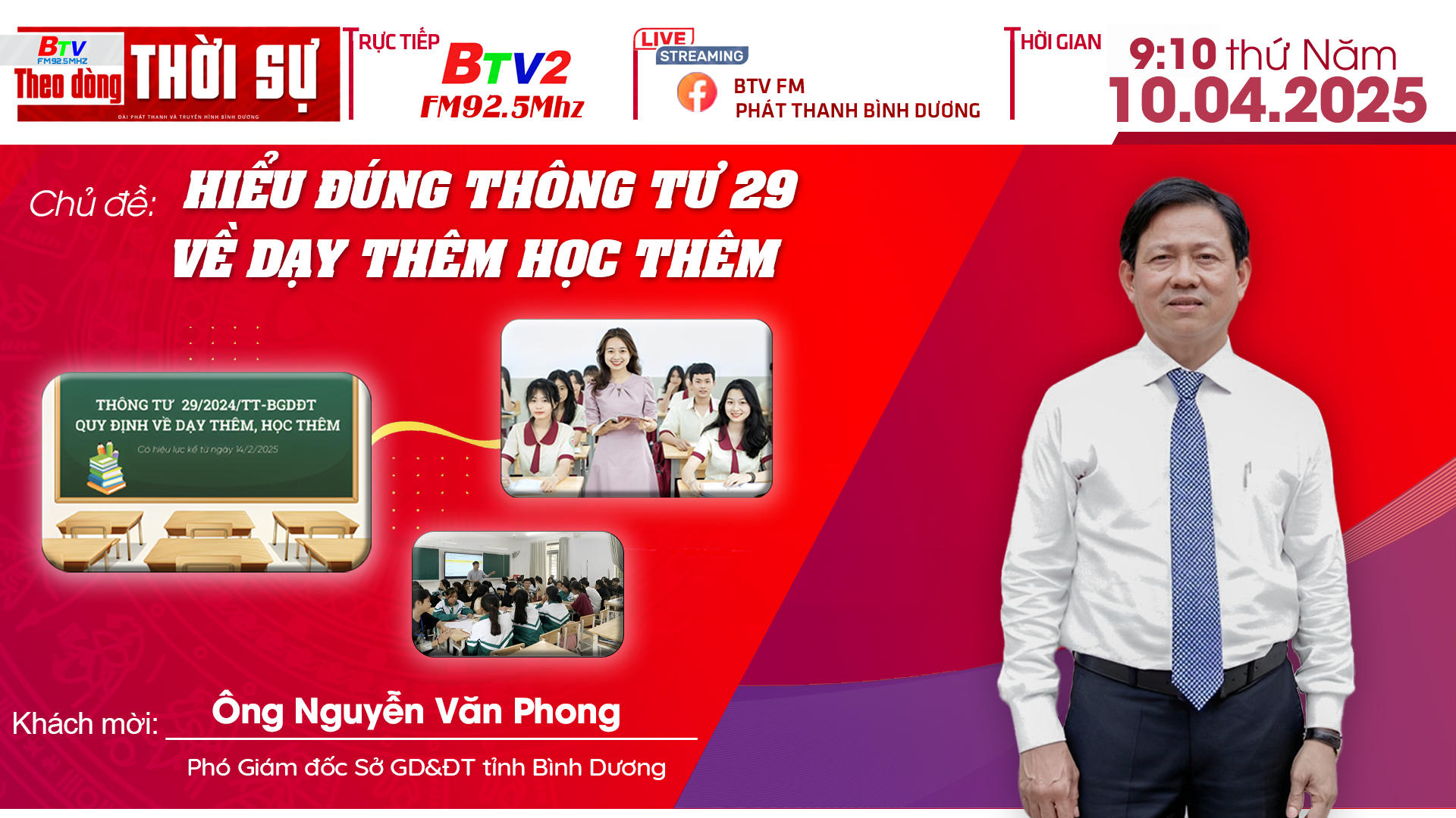 Theo dòng thời sự (10/04/2025)